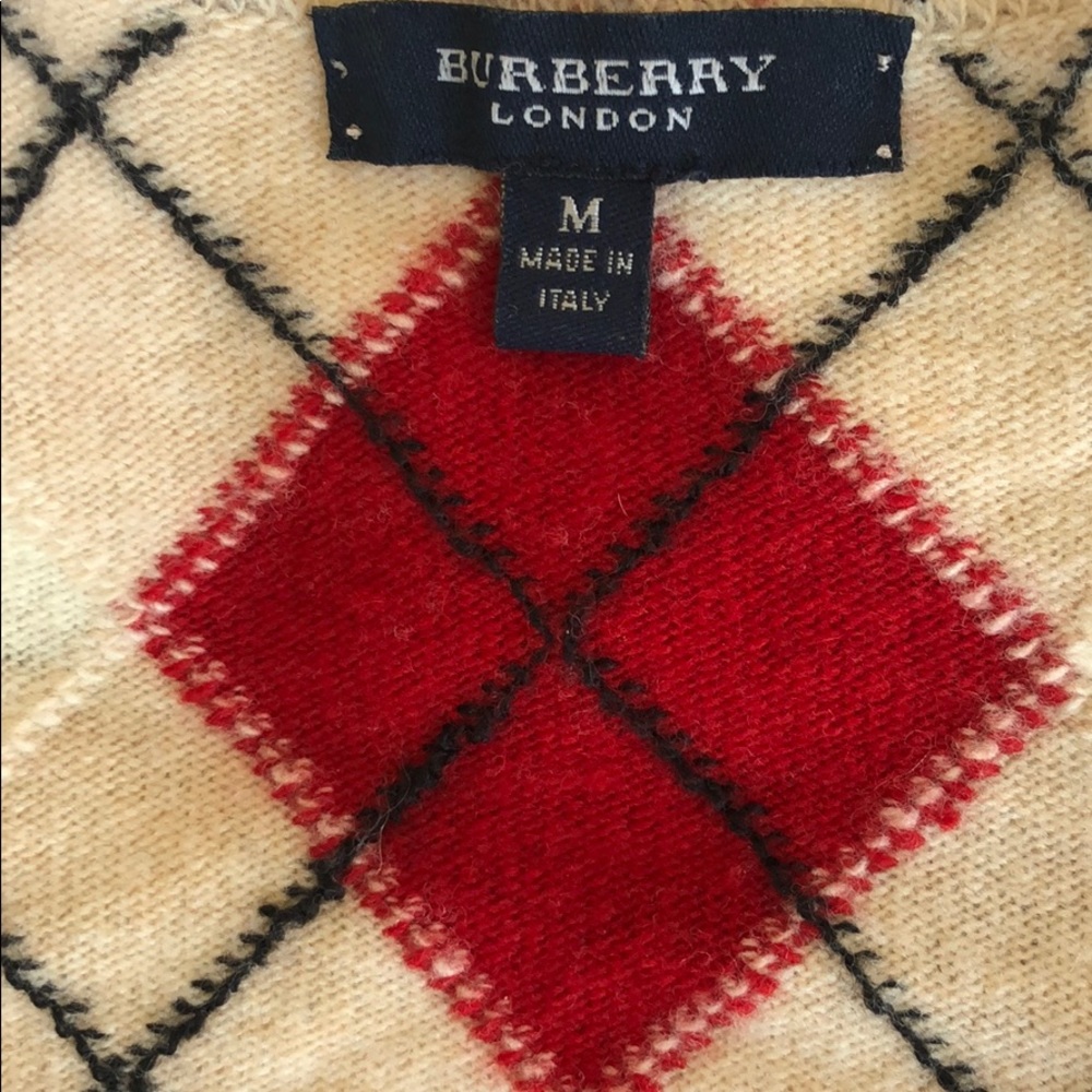 Vintage Burberry wool sweater